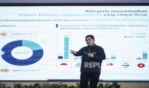 Kuliah Umum Menteri BUMN Erick Thohir di Universitas Tanjungpura