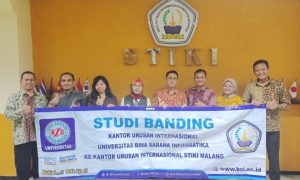 KUI Universitas BSI Lakukan Studi Banding ke STIKI Malang