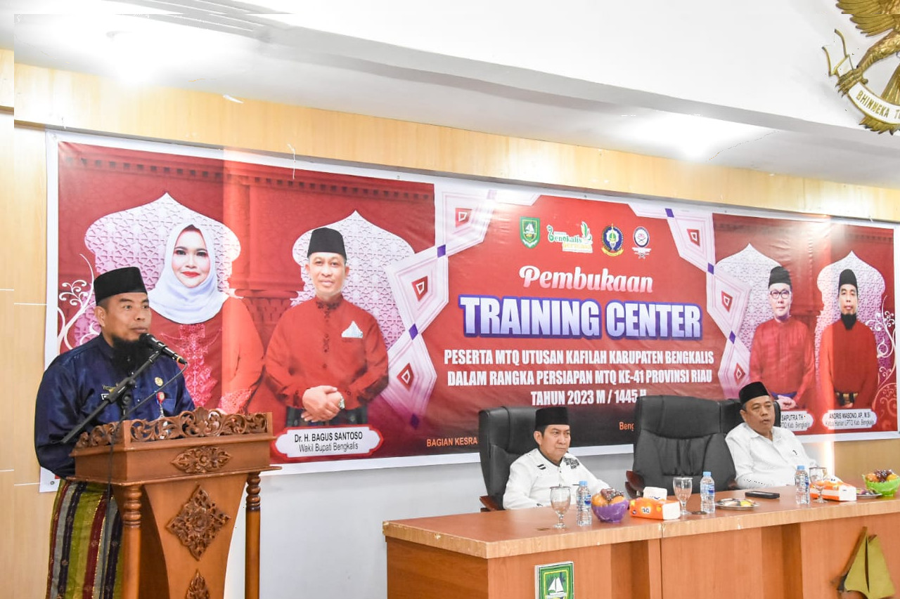 Mantapkan Kualitas Jelang MTQ Riau, Kafilah Bengkalis Lakukan Pemusatan Pelatihan