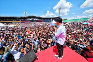 Hadiri Ulang Tahun SPSI di Sidoarjo, Gibran Janji Lanjutkan Program yang Berpihak ke Buruh