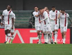 AC Milan Bungkus Kemenangan 3-1 di Kandang Verona