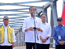 Jokowi Resmikan Duplikasi Jembatan Kapuas 1 Pontianak Senilai Rp 275 Miliar