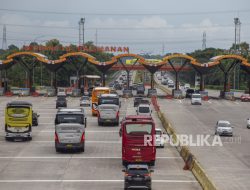 Arus Balik di Tol Cipali pada H+2 Lebaran Ramai Lancar