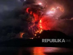 Pertamina Salurkan Bantuan untuk Warga Terdampak Letusan Gunung Ruang