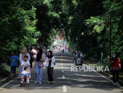 Pengunjung Kebun Raya Bogor Tembus 10 Ribu Orang pada H+2 Lebaran