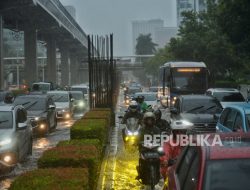 BMKG Ingatkan Hujan Disertai Angin Kencang di Jaksel dan Jaktim Hari Ini