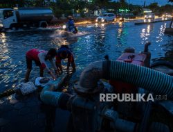 12 Pompa Portabel Difungsikan untuk Penanganan Banjir di Jalur Pantura Semarang-Surabaya