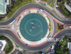 Penampakan Jalan Protokol Jakarta yang Lengang di Hari Kedua Lebaran