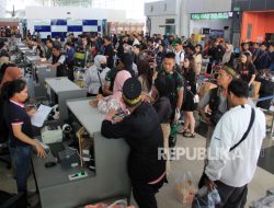 Arus Balik Lebaran di Bandara Kualanamu