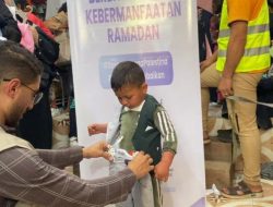 BMH Salurkan Bantuan Lebaran untuk Keluarga di Gaza