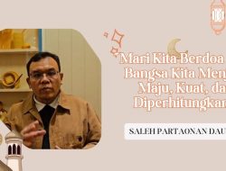 Mari Doakan Bangsa Indonesia Agar Jadi Bangsa yang Maju dan Diperhitungkan