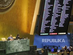 BREAKING: Palestina Menang Telak di Majelis Umum PBB