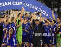 Momen Selebrasi Pemain Jepang Usai Juara Piala Asia U-23