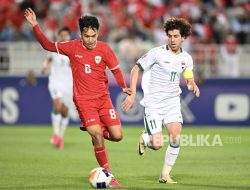 Timnas U-23 Indonesia vs Irak Berakhir 1-2