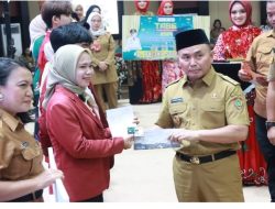 Peringati HPN, Gubernur Sugianto Launching Program 1.000 Rumah Guru Berkah DP 0 Persen