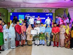 Peringatan Harganas Ke-31 Provinsi Riau, Bengkalis Terima Penghargaan Kampung Keluarga Berkualitas