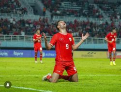 Jens Raven Bawa Indonesia Unggul 1-0 pada Babak Pertama Final Piala AFF U-19