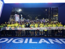 Lautan Manusia Meriahkan Ajang Telkom Digiland Run 2024