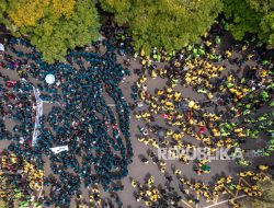 Demo di Semarang Rusuh, Polisi Tembakkan Gas Air Mata, Mahasiswa Dilarikan ke Rumah Sakit
