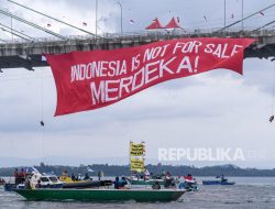 Warga dan Aktivis Lingkungan Gelar Aksi di IKN, Bentangkan Spanduk Raksasa