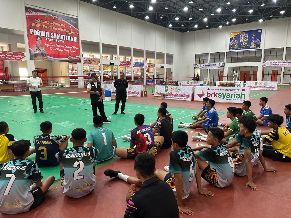 Enam Atlet Takraw Bengkalis Ikut Penjaringan Pra Popnas Zona I 2024