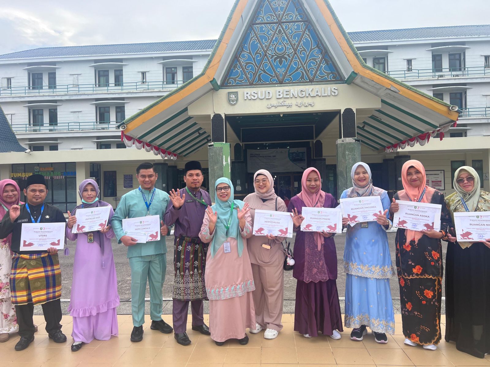 Semarak HUT ke-79 Kemerdekaan RI, RSUD Bengkalis Gelar Lomba Kebersihan dan Dekorasi Ruangan