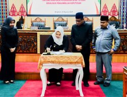 Bupati Bengkalis Sampaikan Ranperda Perubahan APBD Bengkalis Rp4,7 Triliun