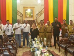 Bupati Bengkalis, Kasmarni Terima Audiensi PT. PLN , PDAM Tirta Terubuk dan BAZNAS Bengkalis
