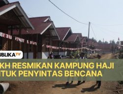 Resmikan Kampung Haji, BPKH Berikan Harapan Baru untuk Penyintas Bencana
