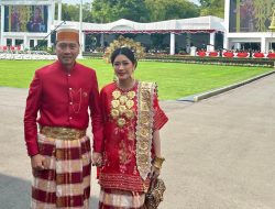 Berbusana Tradisional Bugis di Istana Merdeka, Ibas Ajak Cintai Tanah Air