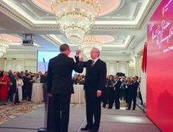 KBRI Moskow Gelar Respsi Diplomatik HUT ke-79 RI
