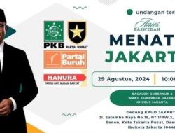 Muncul Flyer Undangan Anies Daftar ke KPU Jakarta, Begini Faktanya