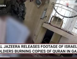 Gak Ada Otak! Tentara Israel Bakar Alquran di Masjid
