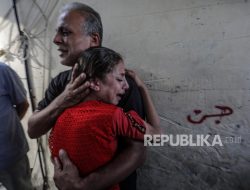 Israel Kembali Serang Kamp Pengungsi Al Bureij di Jalur Gaza