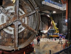 MRT Jakarta Sukses Bangun Terowongan dari Stasiun Glodok ke Kota