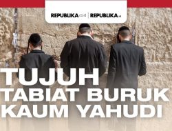 Infografis Tujuh Tabiat Buruk Kaum Yahudi