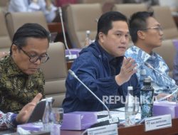 Terima Kepala BPPIK, Erick Pastikan Program Bersih-Bersih BUMN Harus Terus Dijalankan