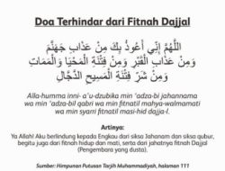 Doa Agar Dijauhkan dari Fitnah