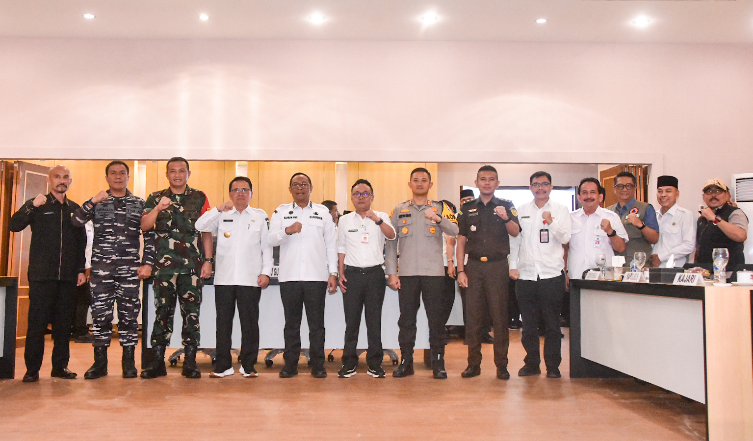 Bahas Isu Strategis di Bengkalis, Pj Gubri dan Pjs Bupati Gelar Rakor Bersama