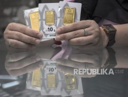 Harga Emas Antam-UBS-Galeri24 di Pegadaian Stabil di Hari Pertama Lebaran 2025