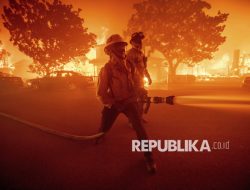 California Darurat! Ribuan Hektare Ludes, Pentagon Kerahkan 500 Personel