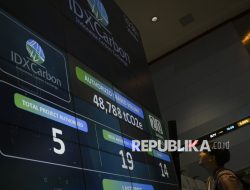 IDXCarbon Catat Transaksi Rp78,37 Miliar Sejak Diluncurkan