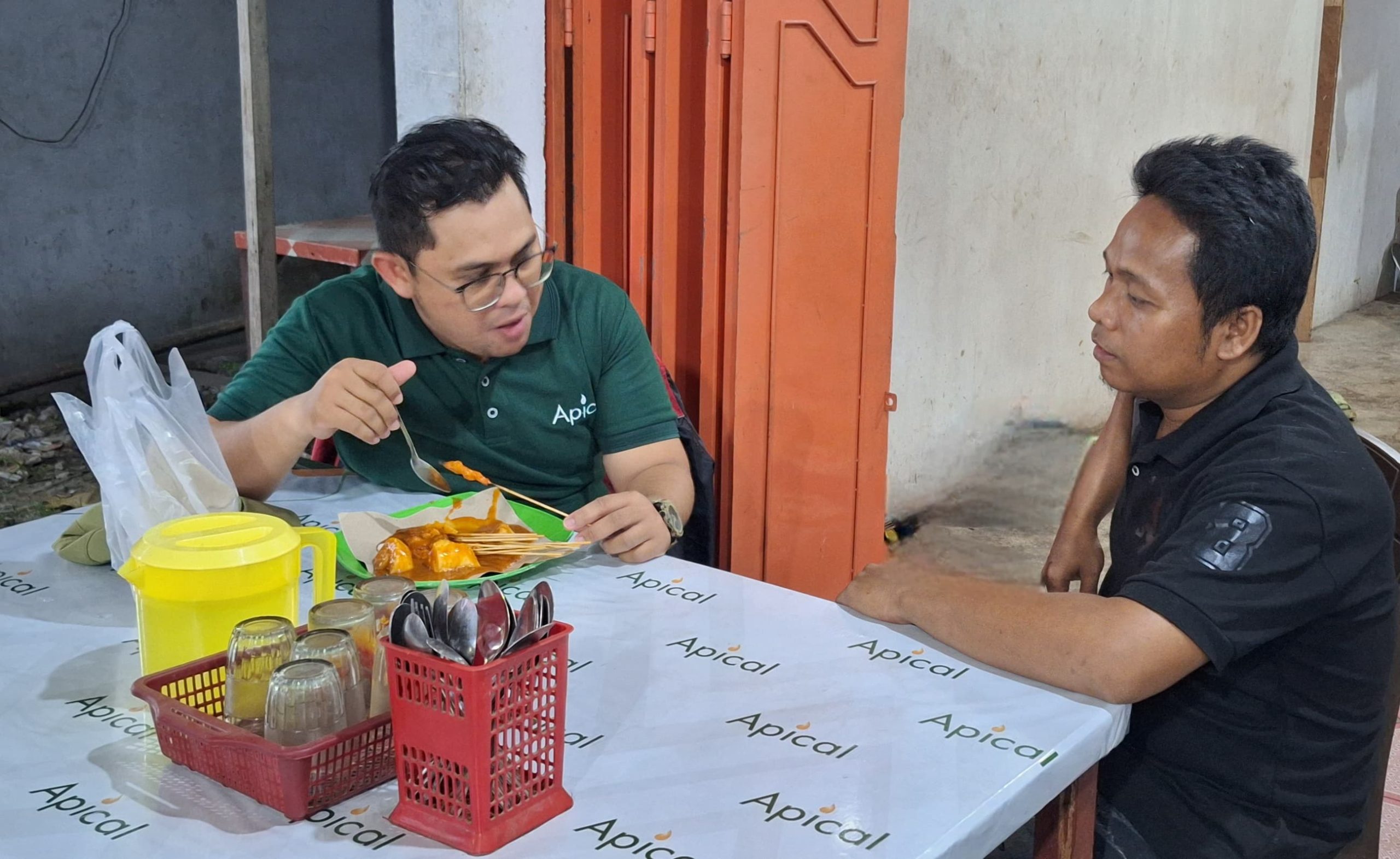 Berkat Apical, Dari Berkeliling kini Sate Padang Minang Saiyo Miliki Kios