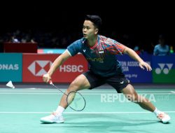 PBSI Jelaskan Kondisi Cedera Anthony Ginting yang Absen di All England dan Kejuaraan Asia