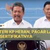 Menteri KP Heran, Pagar Laut Ada Sertifikatnya