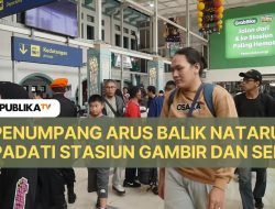 Libur Nataru Usai, Penumpang Arus Balik Padati Stasiun Pasar Senen dan Gambir