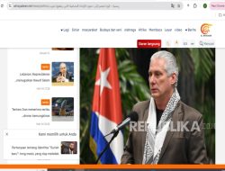 Pakai Kafiyeh, Presiden Kuba Gabung Afrika Selatan Bawa Israel ke Pengadilan Internasional