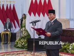 Sejarah Baru, Presiden Prabowo Lantik 961 Kepala Daerah di Istana Kepresidenan
