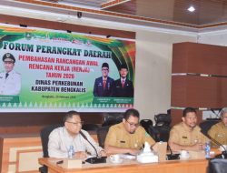 Gelar FPD dan Renja 2026, Kadis Perkebunan Bengkalis Sampaikan 7 Program Prioritas