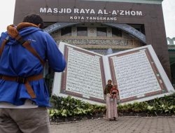 Sambut Wali Kota Baru, Ratusan Santri Khataman Alquran di Tangerang